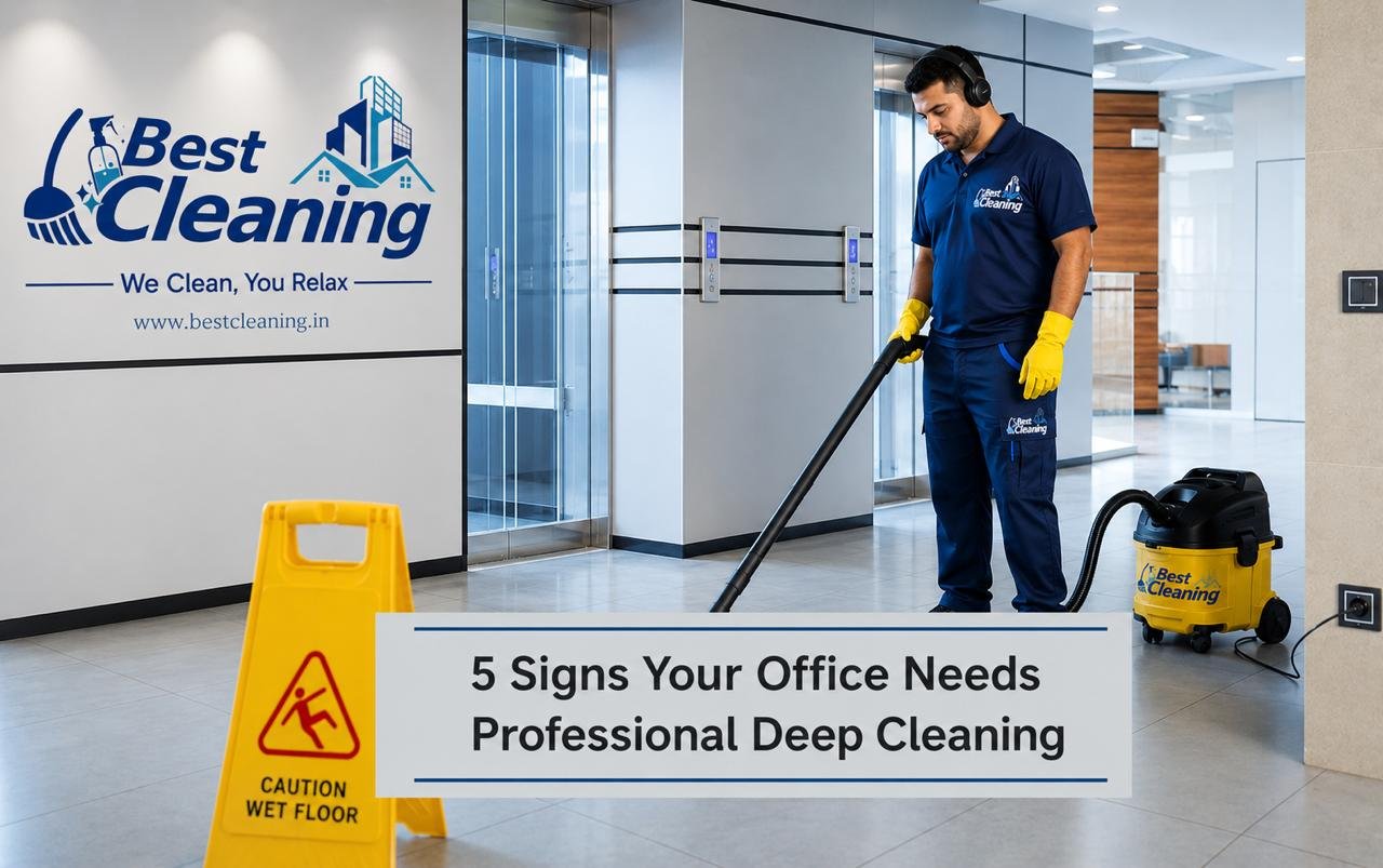 5 Signs You Need Deep Office Cleaning Services - Best Cleaning