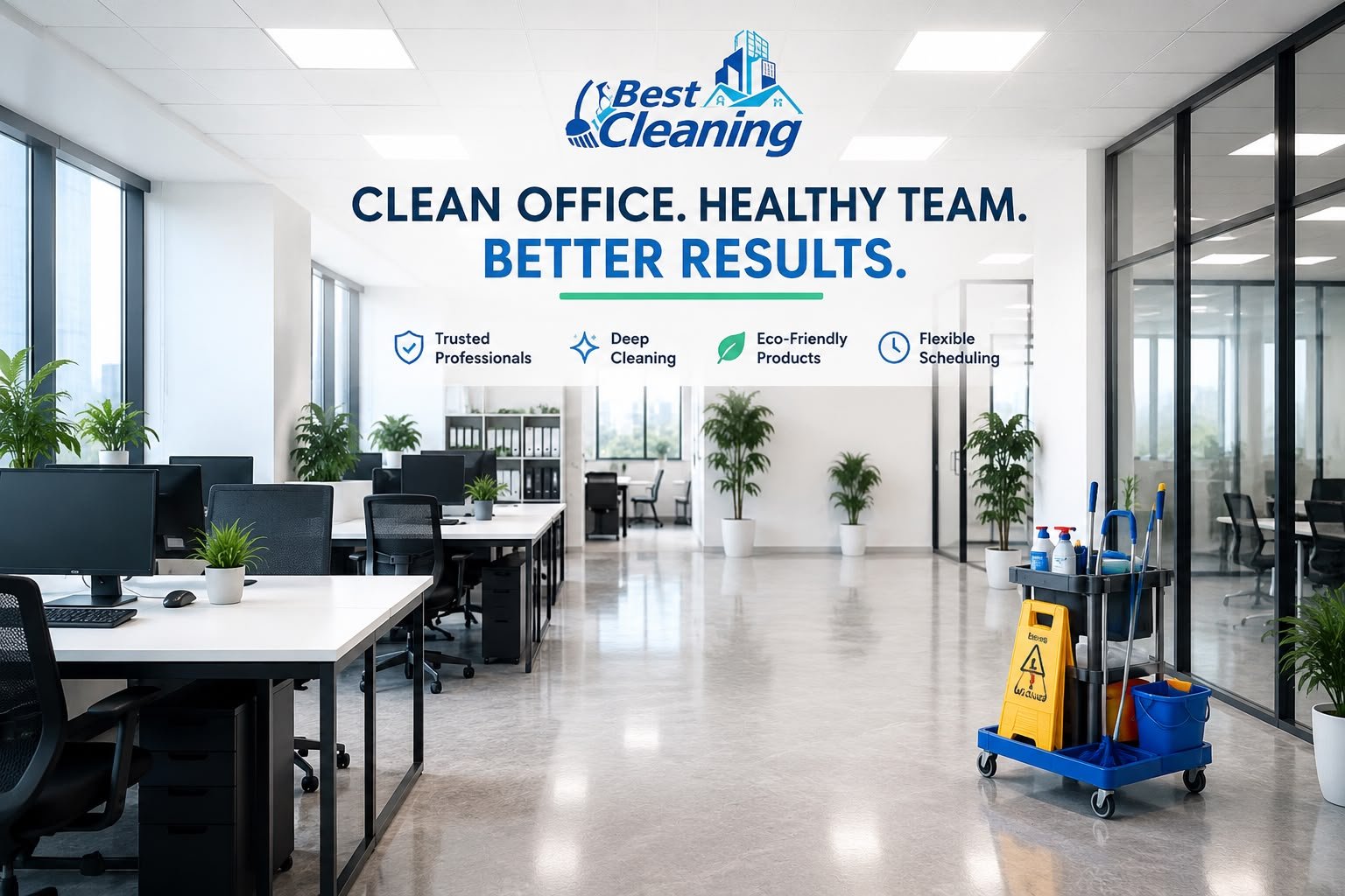 Why Regular Office Cleaning & Housekeeping Services Are Essential - Best Cleaning