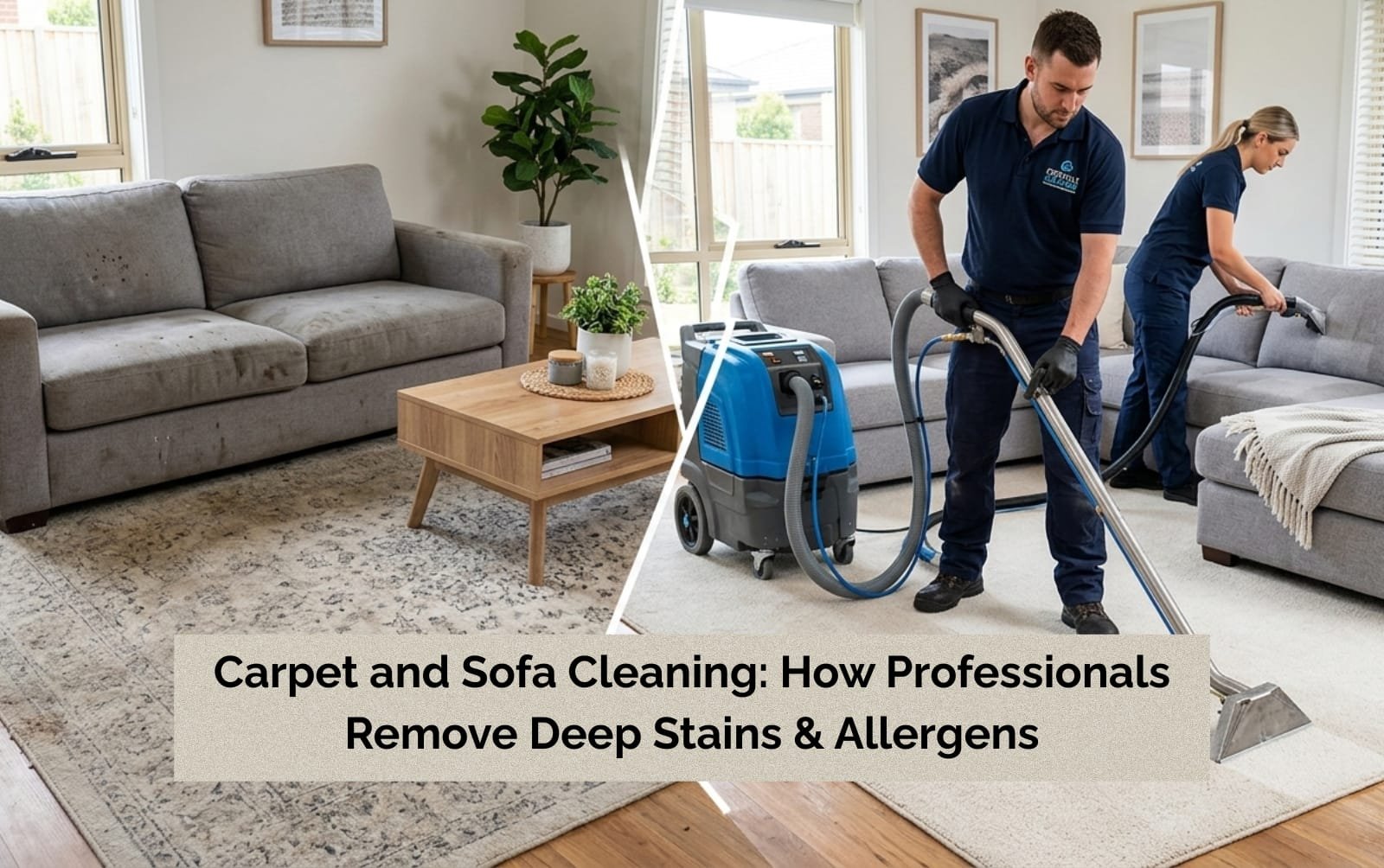 How Professionals Help with Carpet and Sofa Cleaning - Best Cleaning